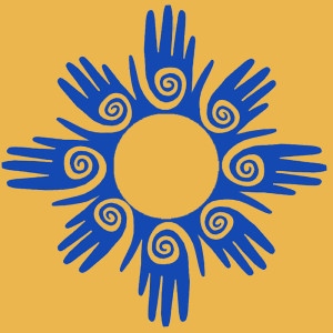 HandSunLogoYellow