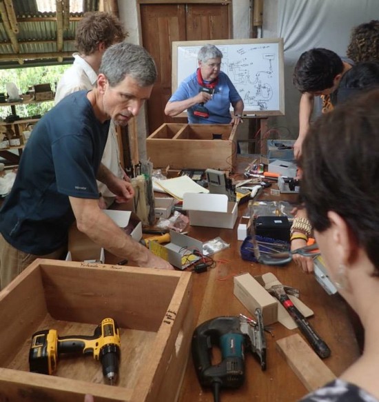 Hands on colleagues