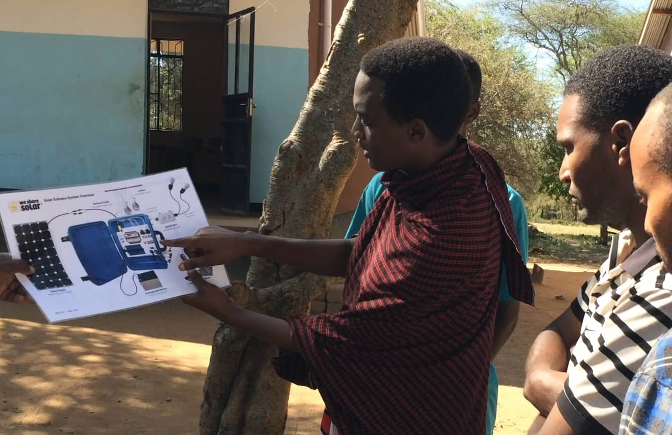 We Care Solar and We Share Solar Installations in Maasailand Tanzania